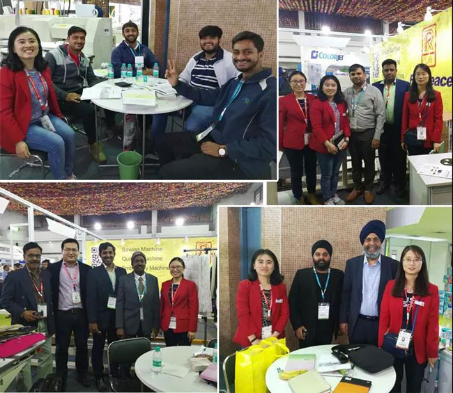 富怡團隊亮相印度GTE展會 富怡團隊亮相印度GTE展會